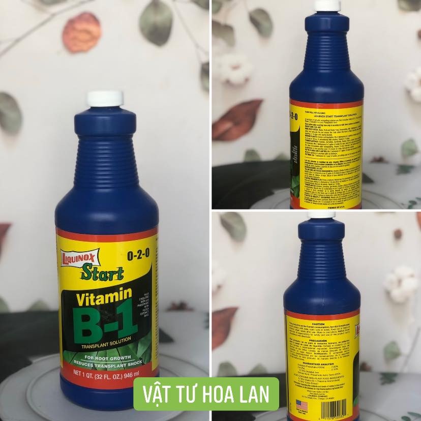 Phân bón lá Vitamin B1 Star 0-2-0 nhập khẩu từ Mỹ - 946ml