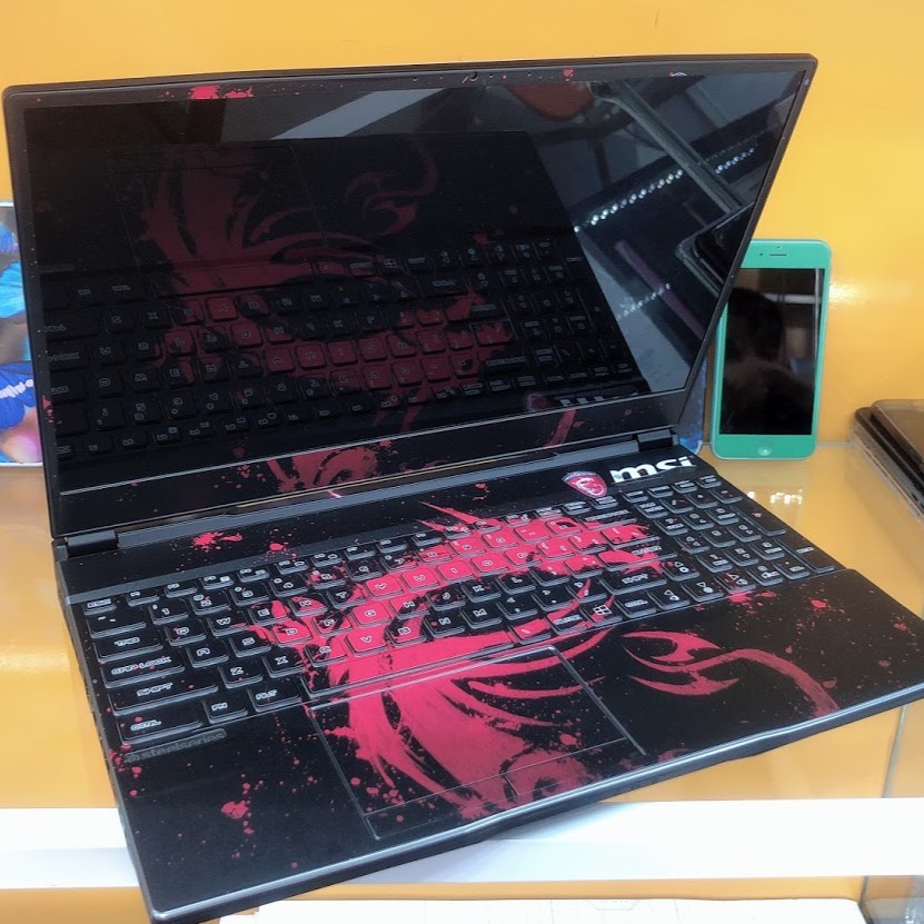 Skin dán Laptop cho Tất cả Dòng máy in theo yêu cầu MSI Logo - msi014
