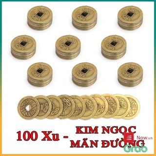 Đồng xu may mắn, Đồng xu phong thuỷ ngũ đế, - Bỏ ví chiêu tài, trừ tà khí, may mắn