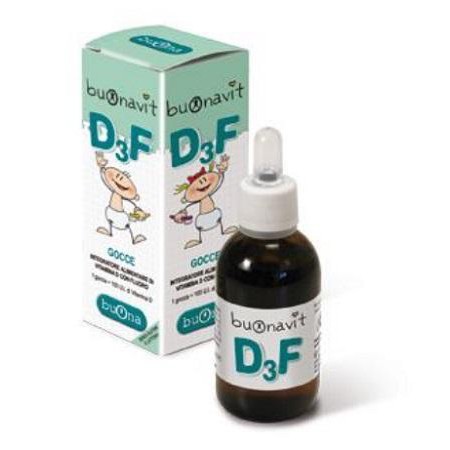 BUONAVIT D3F BỔ XUNG VITAMIN D3 VÀ FLO GIÚP PHÁT TRIỂN XƯƠNG, RĂNG CHO BÉ | NHẬP KHẨU CHÍNH HÃNG ITALIA