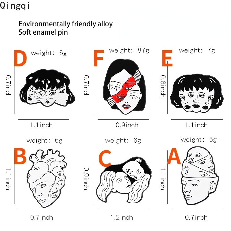 Ghim cài áo MISS ZOE hình phim kinh dị mới lạ