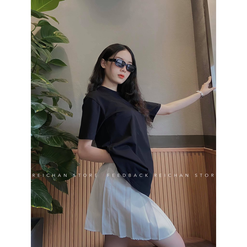 Áo thun nam nữ - áo phông unisex cotton 100% mát mịn thấm hút mồ hôi Minimalist basic Reichan