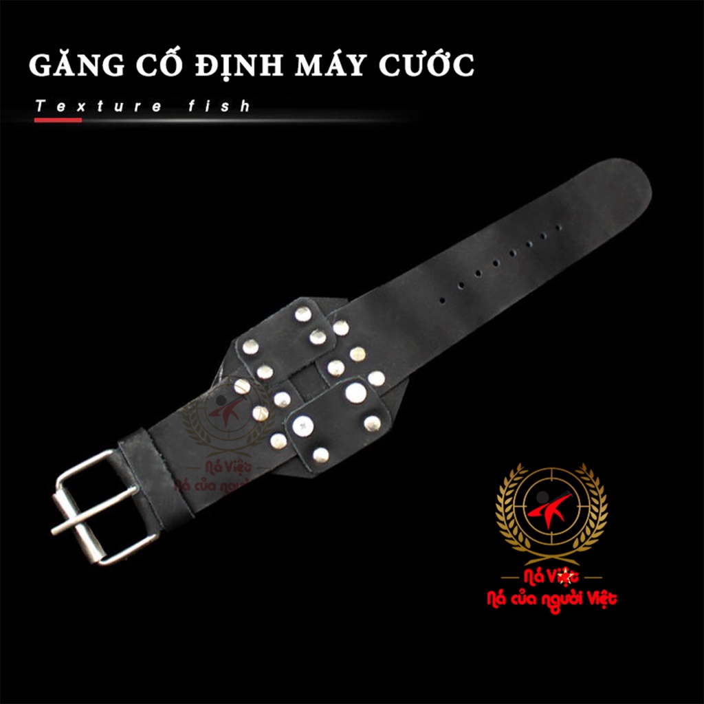 [Đai Xé Dán] Đai đeo máy thu cước, Dây đeo máy thu cước cao cấp dành cho Ná bắn cá, Sử dụng dễ dàng tiện lợi
