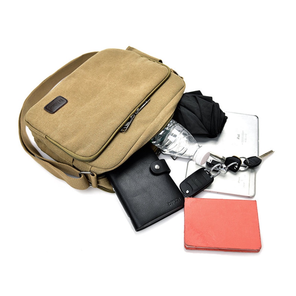 Túi đeo chéo nam vải cavans cao cấp phong cách mới