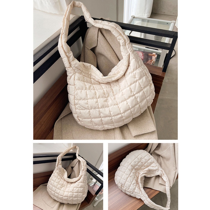 Túi Xách Đeo Vai Có Đệm Cotton Mềm Mại Sức Chứa Lớn Cho Chị Em Gái