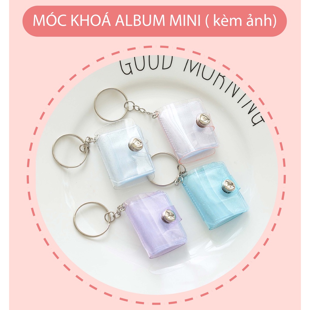 MÓC KHOÁ ALBUM 2 inch ( tặng kèm ảnh đựng in theo yêu cầu)