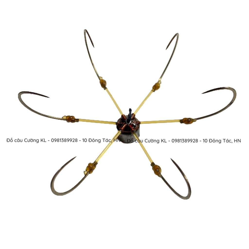 Lưỡi câu cá Xoài rộng vàng