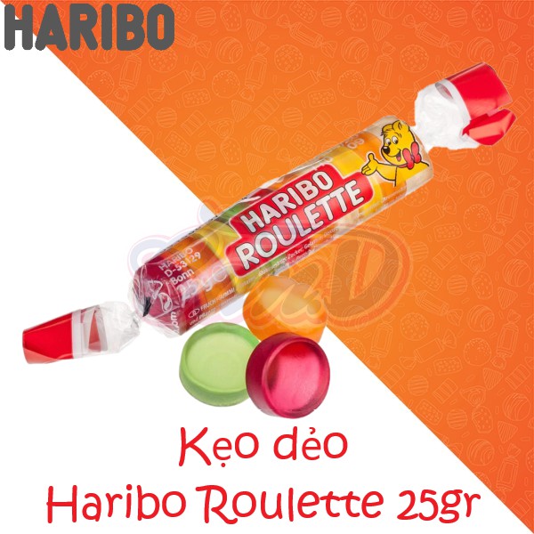 Kẹo dẻo Haribo Roulette 25gr