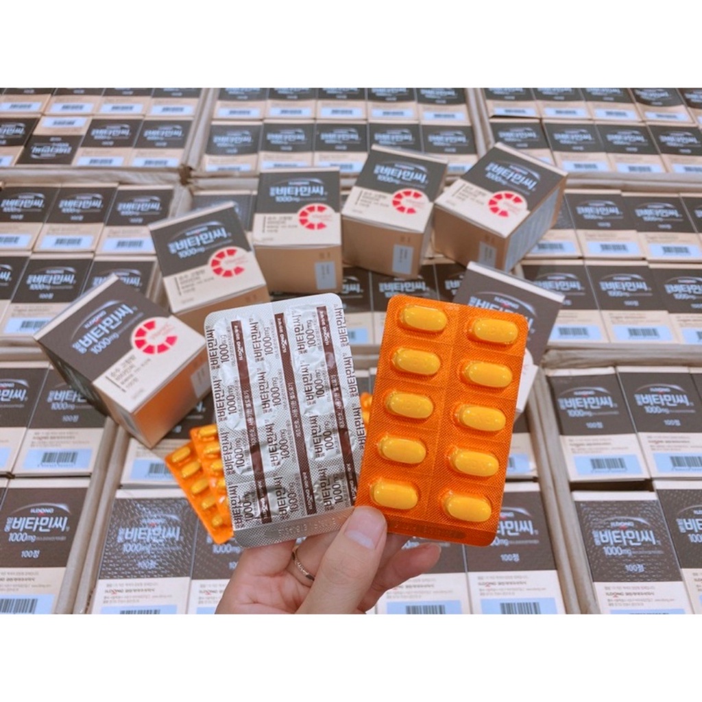 Vitamin C ILDONG 1000mg Hàn Quốc - tăng đề kháng đào thải độc tố cho cơ thể
