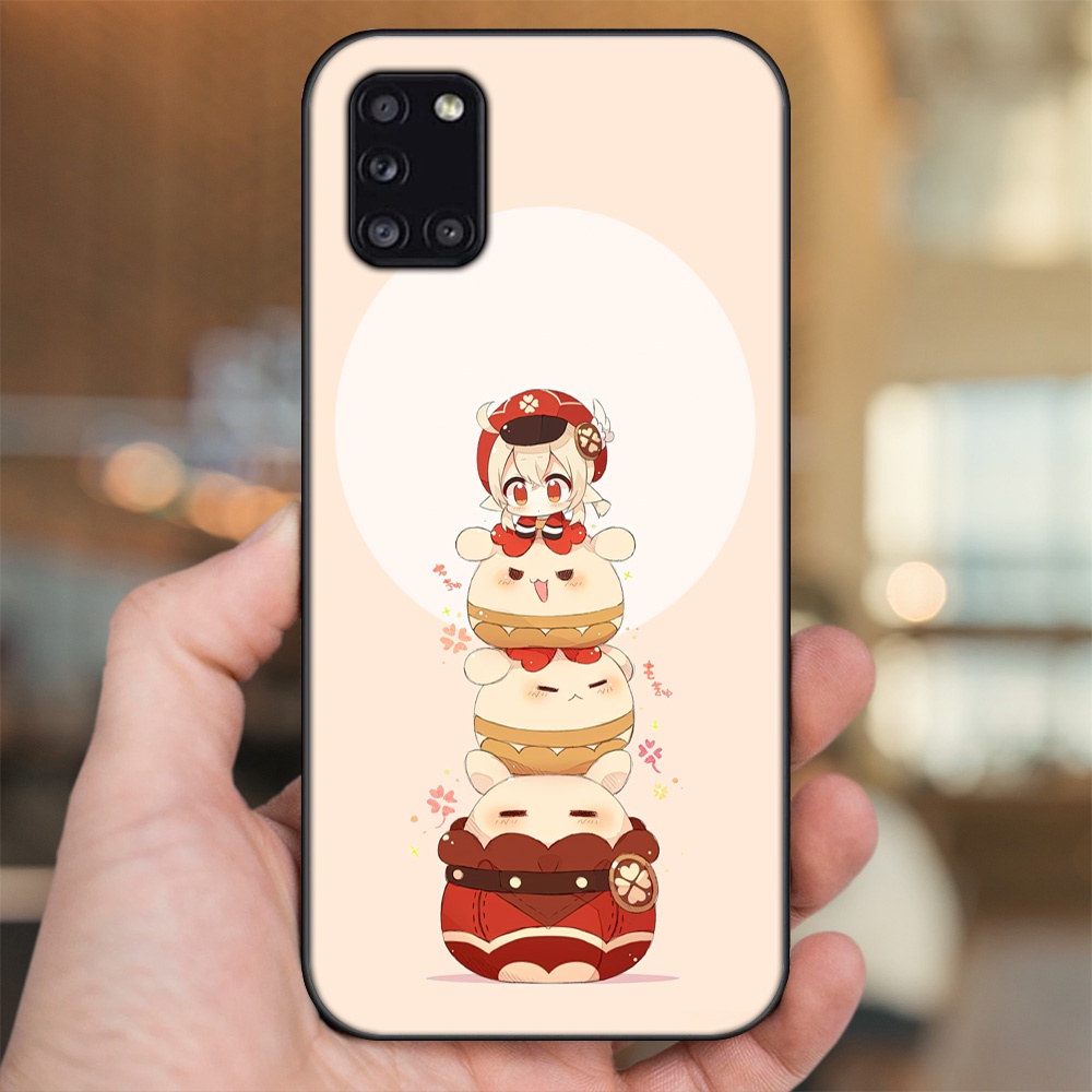 Ốp lưng Samsung A31 viền đen in hình Klee Genshin Impact