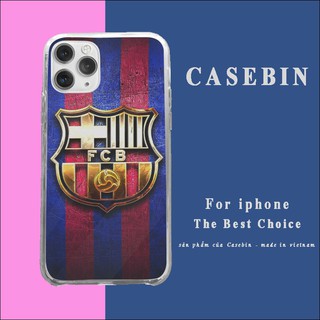 Ốp bóng đá logo barca độc cho Iphone 5 6 7 8 Plus 11 12 Pro Max X Xr BAR20210098