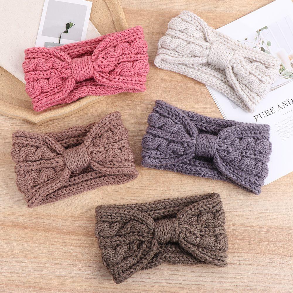 Băng Đô Len Dệt Kim Thời Trang Dành Cho Nữ