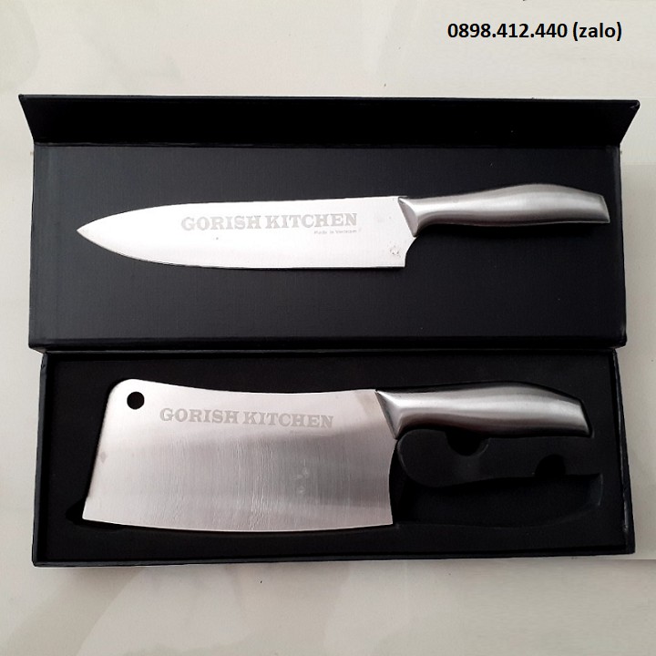 bộ 2 dao nhà bếp cao cấp - bộ dao nhà bếp