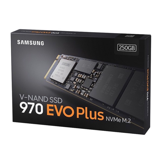SSD M.2 PCIe NVMe Samsung 970 EVO Plus 250GB - bảo hành 5 năm