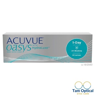 Kính áp tròng Acuvue Oasys 1-Day With HydraLuxe (30 Lenses)