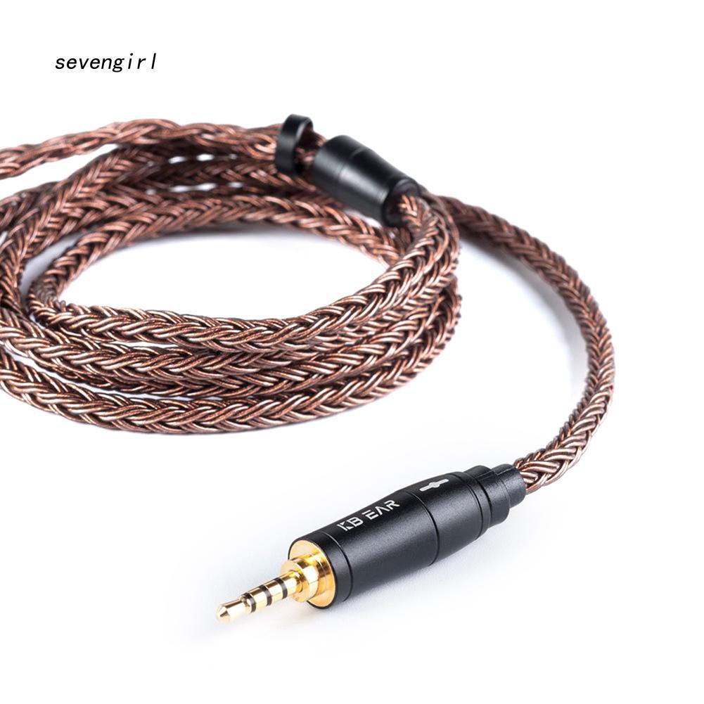 SVGL_KBEAR 2.5/3.5/4.5mm MMCX/2Pin/QDC Pure Copper 16 Cores Earphones Balanced Cable