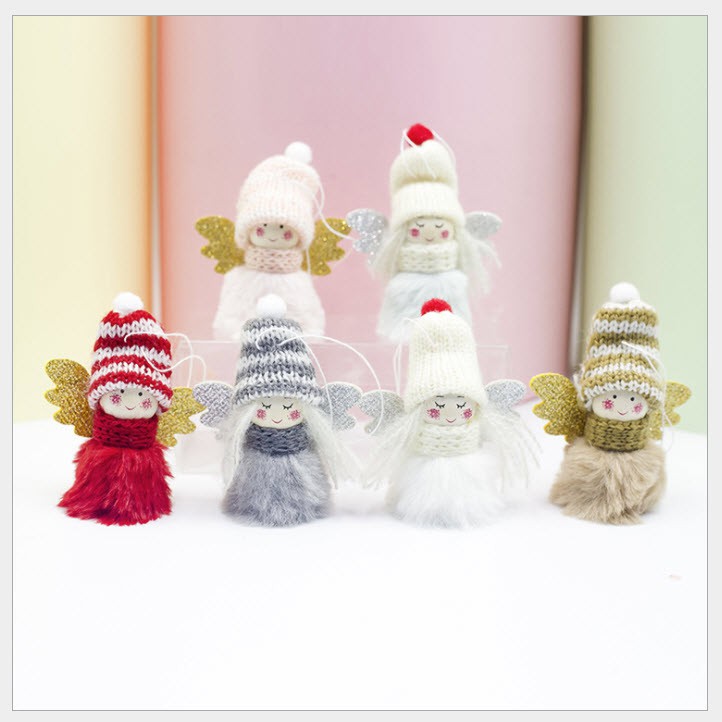 [HCM]  Thiên sứ Treo Trang Trí Cây Thông Giáng Sinh cực kì dễ thương kích thước 7,5cm x 6cm