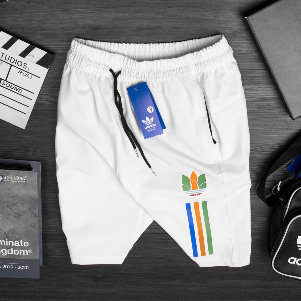 Quần short thể thao nam, quần đùi tập gym nam cao cấp chất liệu thun poly mịn mát QS12 | BigBuy360 - bigbuy360.vn