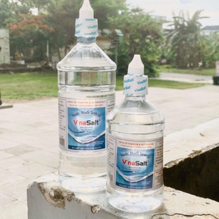 Nước muối sinh lý Vinasaft 500ml và 1000ml