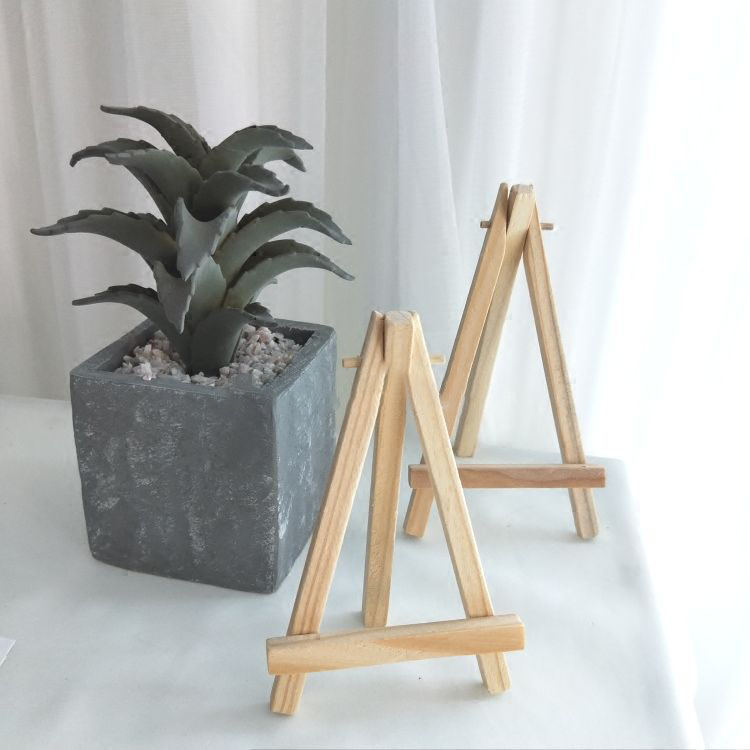 Giá Đỡ Điện Thoại Ba Chân Mini Bằng Chất Liệu Gỗ Xinh Xắn Tiện Lợi | BigBuy360 - bigbuy360.vn