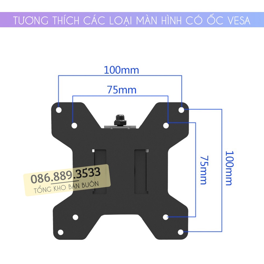 #M044 / Giá Treo 4 Màn Hình Máy Tính ErgoTek E44 17 - 27 Inch Chân Đặt Bàn - Tay Đỡ Bốn Màn Hình Xoay 360 Độ