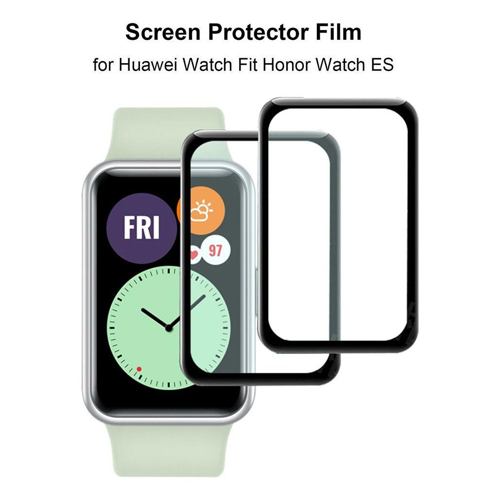 MYRONGVN Set 1 / 2 Kính Cường Lực 3D Bảo Vệ Màn Hình Đồng Hồ Huawei Watch Fit / Honor Watch ES