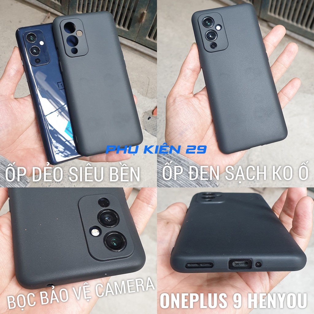 [Oneplus 9/ 9 Pro] Ốp lưng silicon dẻo cao cấp Henyou