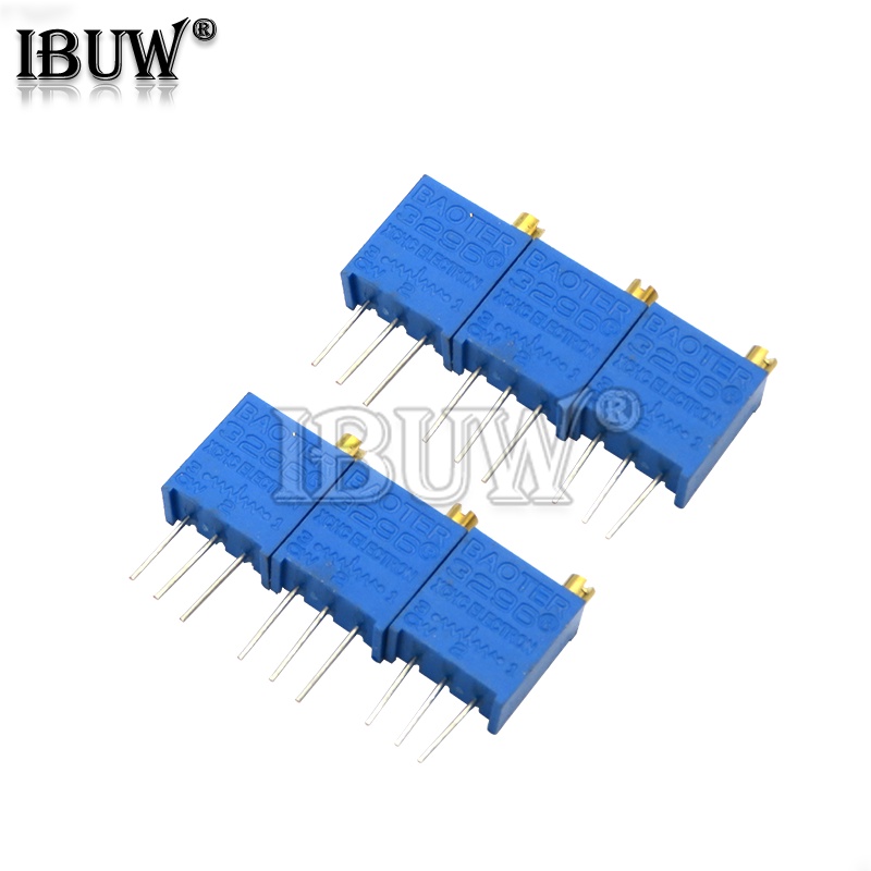 Bộ Chiết Áp Điều Chỉnh 13Kids * 1 Cái 13 Cái 3296W 100R 200R 500R 1K 2K 5K 10K 20K 50K 100K 200K 1M