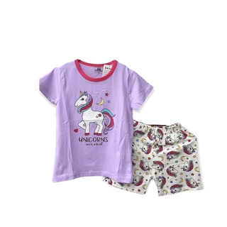 Bộ Leilei Beibei cao cấp cho bé gái ngựa unicon