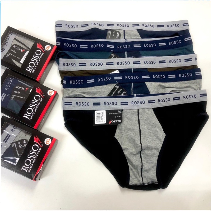 COMBO 4 QUẦN LÓT NAM ROSSO THÁI THUN COTTON CAO CẤP