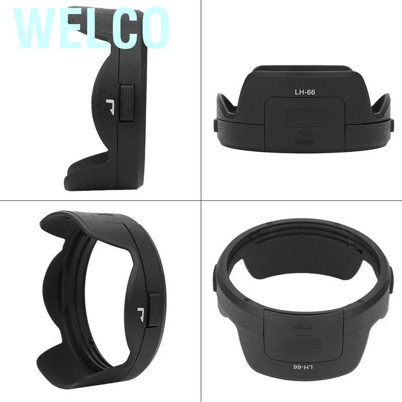 Loa che nắng Welco Lh-66 cho ống kính Olympus M.Zuiko Ed 12-40mm F2.8