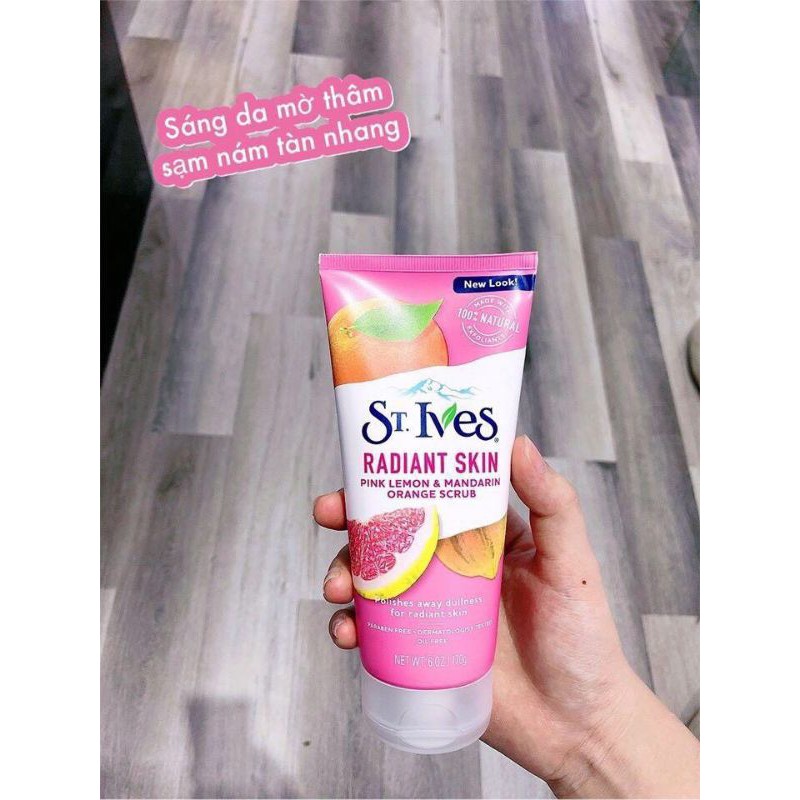 Sữa Rửa Mặt Tẩy Da Chết St.ives 170gr của Mỹ