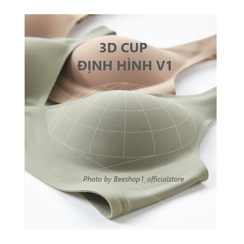 [ HÀNG CAO CẤP ] - Áo lót đúc su non sữa 3D SILLY định hình vòng ngực siêu mềm AS180