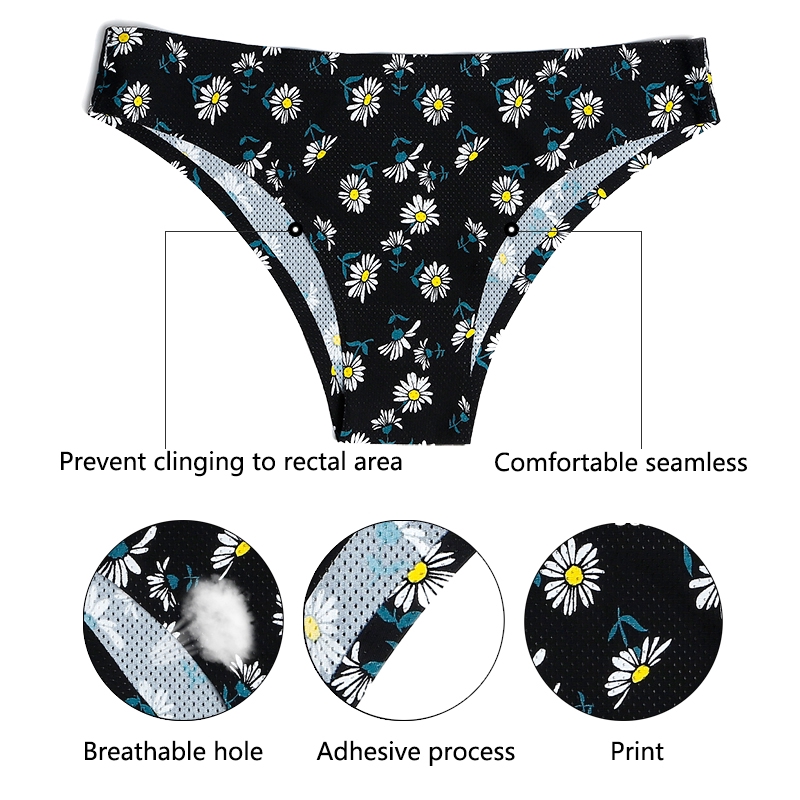 Bộ 6 quần lót không viền thoáng khí kiểu dáng quyến rũ cho nữ