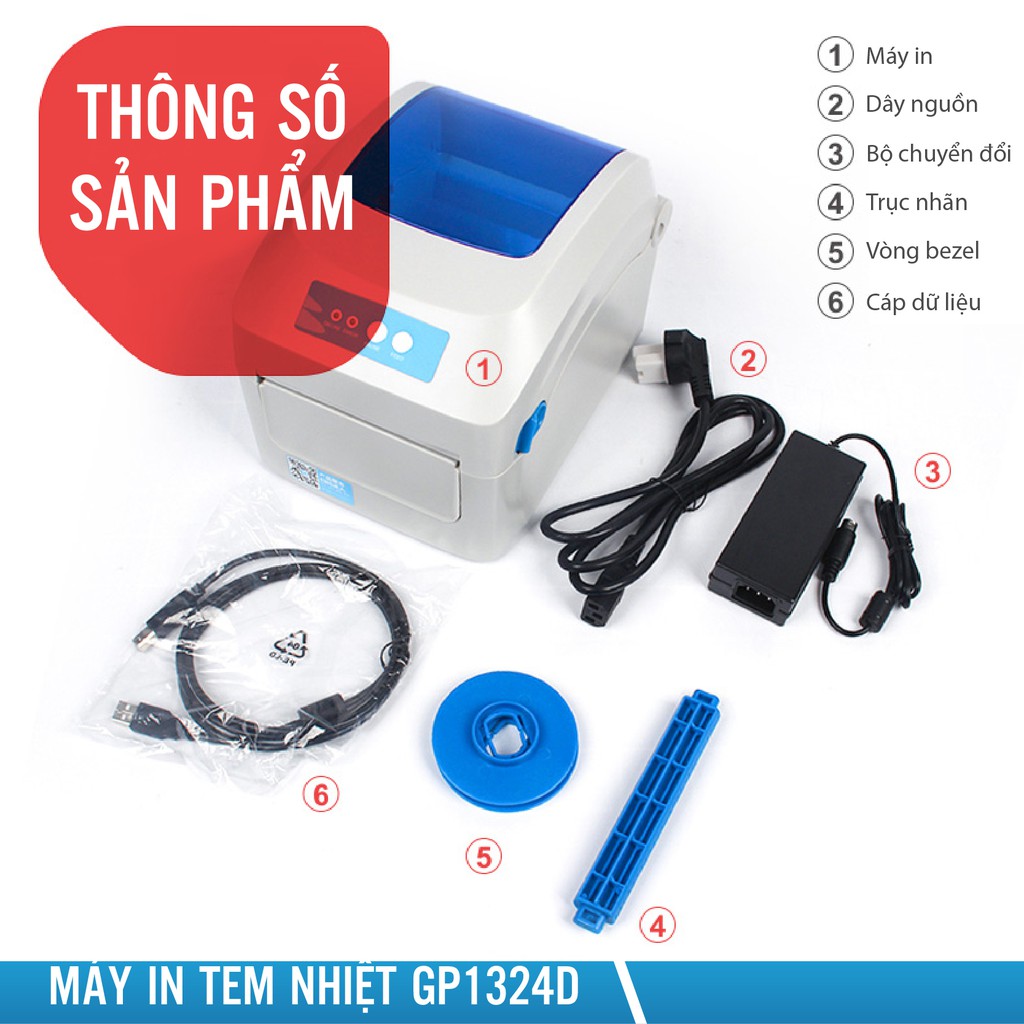 Máy in đơn hàng máy in mã vận đơn M6 in tem vận chuyển in bill hàng chuyên dụng | BigBuy360 - bigbuy360.vn