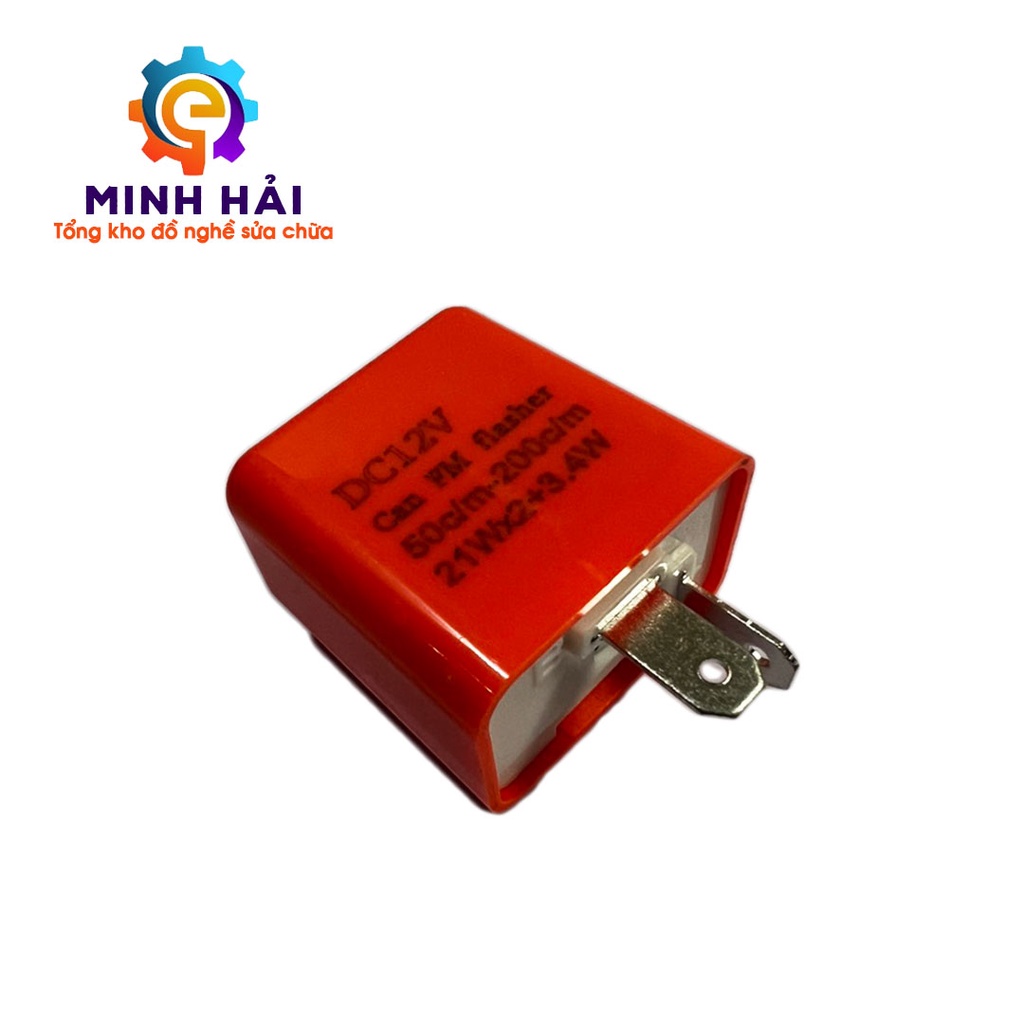 Cục Chớp Xi Nhan Điện Tử Lắp Xe Máy, Có Chế Độ Tăng Chỉnh Nhanh, Chậm