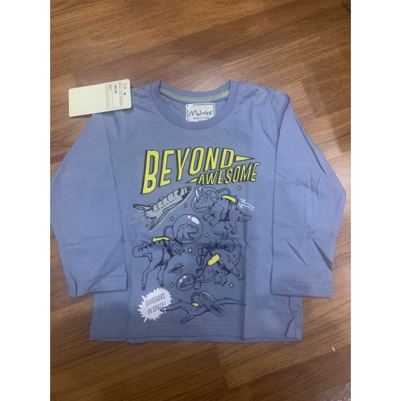 Áo thun dài tay bé trai