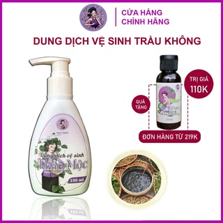 Dung dịch vệ sinh phụ nữ trầu không, Mộc Nhan Natural 150ml 100% nguyên liệu thiên nhiên, Handmade