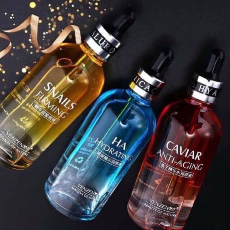 Serum HA HYDRATING THU NHỎ LỖ CHÂN LÔNG CẤP ẨM Venze 100ML