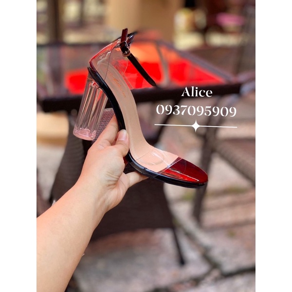 ( Hình thật ) Giày Dép Sandal Cao Gót Trụ Trong Mika 10P - Hàng VNXK Cao Cấp - Full Size 34-40