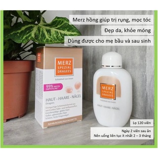date 12/2024 Viên uống Merz cho da, tóc, móng