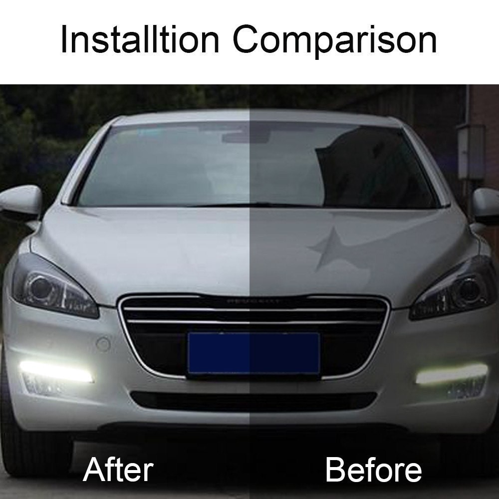 Đèn LED chạy ban ngày chống thấm nước cho xe hơi