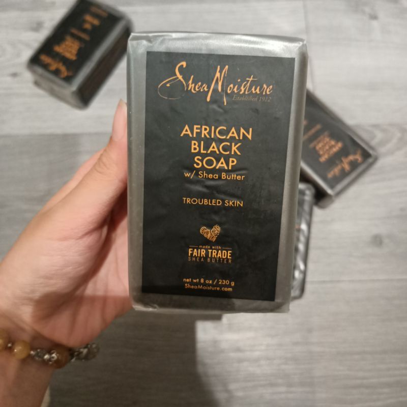 Xà phòng Sheamoisture giảm mụn lưng 230g