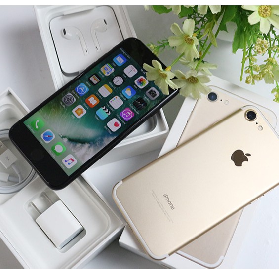 Điện thoại iPhone 7 Chính Hãng Apple máy zin nguyên bản hình thức đẹp đủ màu sắc & bộ nhớ có bán kèm phụ kiện Zin