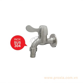 Vòi hồ, vòi xả nước bằng inox 304 - PROXIA