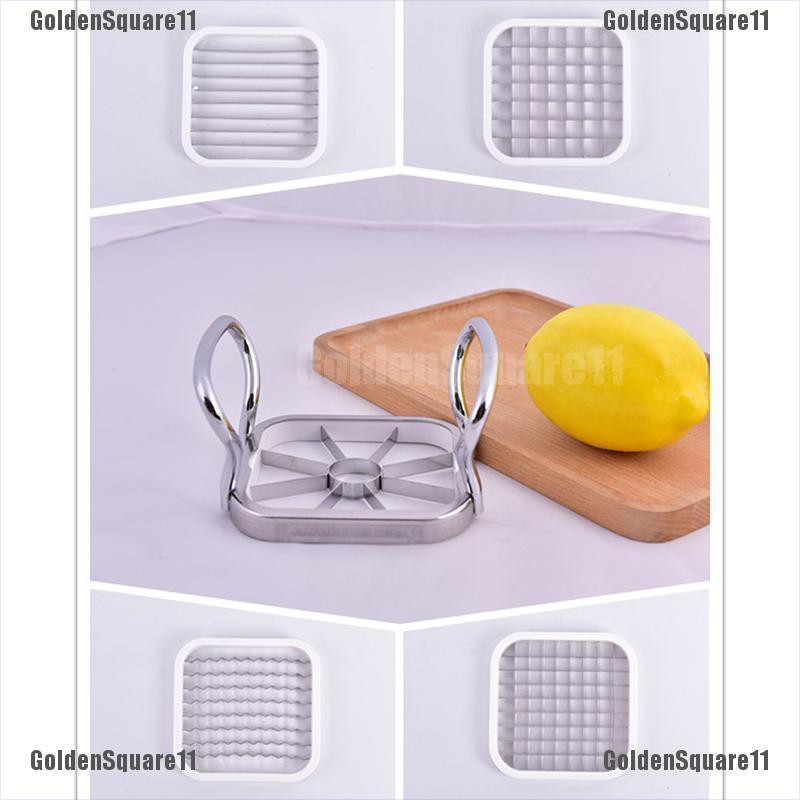 Dụng cụ cắt rau củ trái cây 5 trong 1 bằng thép không gỉ cho nhà bếp