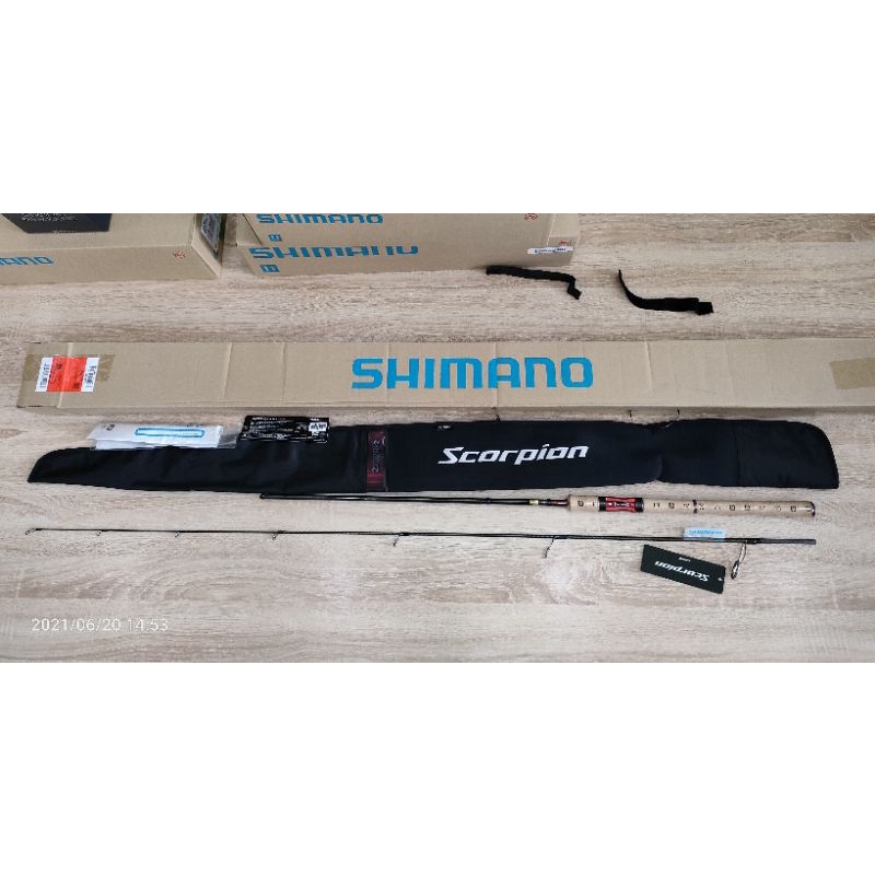 Cần Câu Cá Shimano 2021 Scorpion 2702R-2 - 2.13m - Máy Đứng