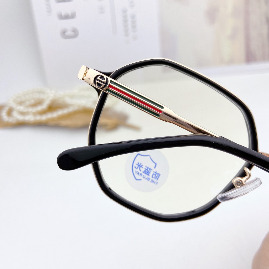 Mắt Kính Gọng Đa Giác Chống Ánh Sáng Xanh Jz6002 | BigBuy360 - bigbuy360.vn