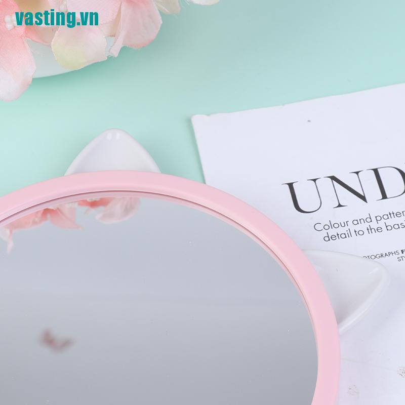 V☆Gương Trang Điểm Gấp Gọn Gắn Tường Không Cần Khoan