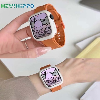 Bộ dây đeo và ốp bảo vệ chất lượng cao thích hợp cho Iwatch Series 7/6/5/SE 45/44/42/41/40/38mm